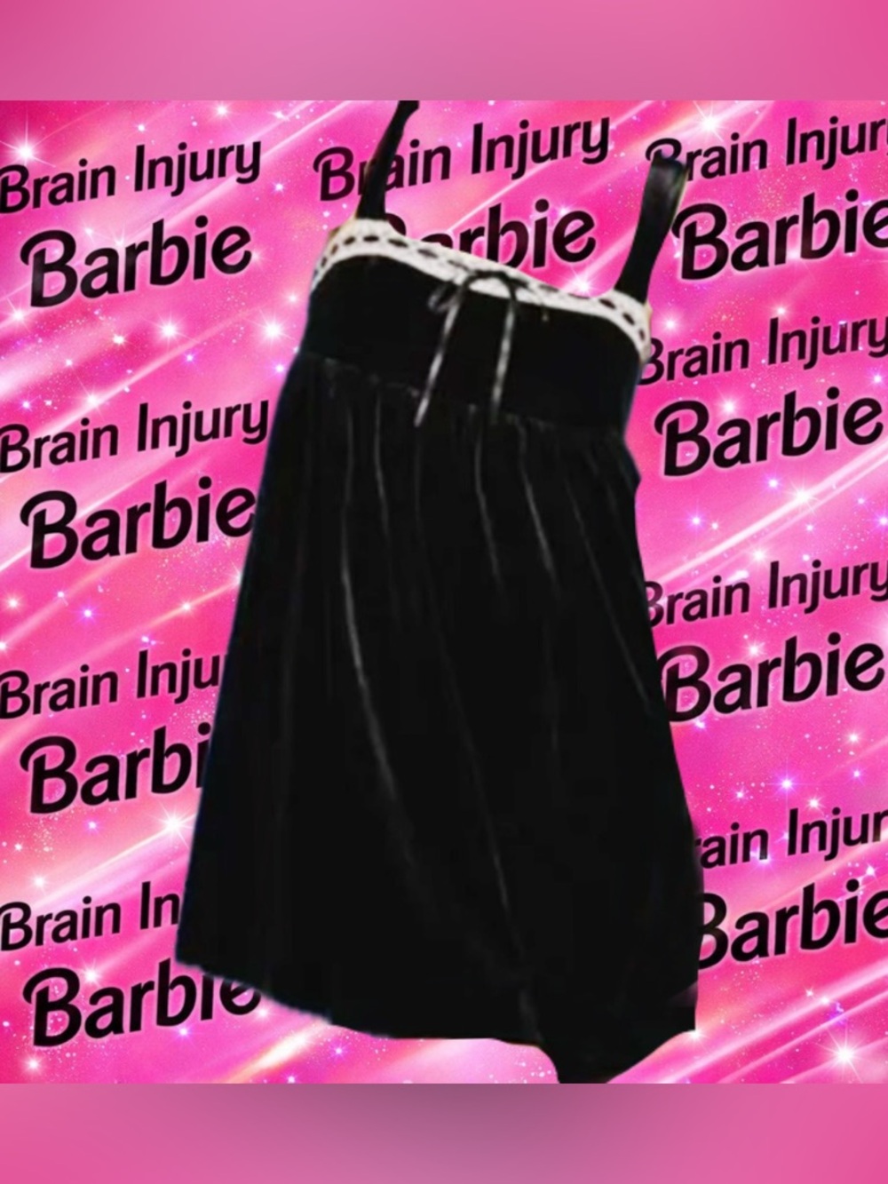 Gothic babydoll dress
